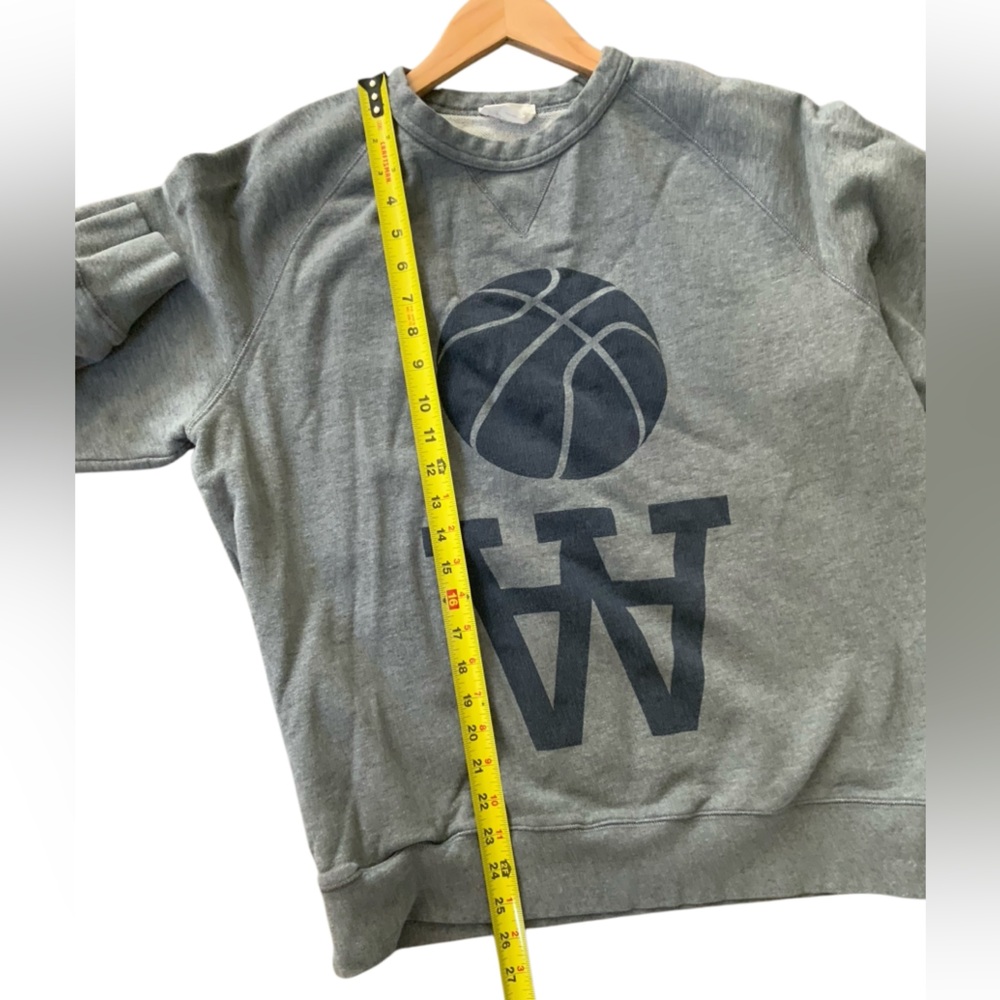 Wood Wood Grey Crew Neck Sweatshirt Size XLarge Men's - Picture 5 of 10